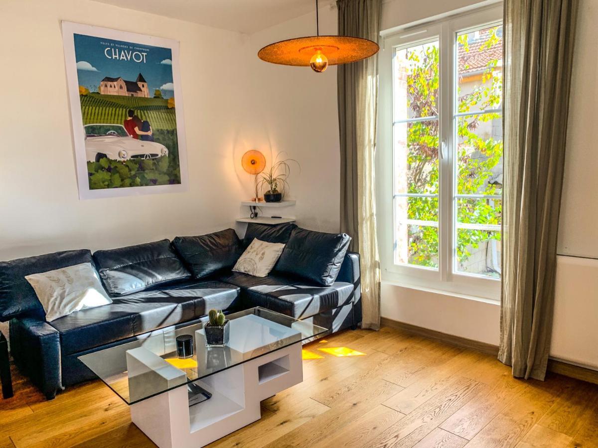 Maisonnette Du Coteau Ouest - Jardin Et Terrasse - Epernay别墅 外观 照片